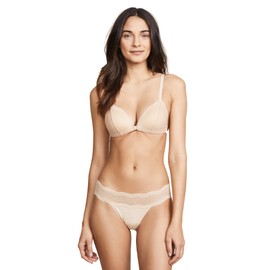 Cosabella Women's Dolce Tri Soft Wireless Pushup Bra, Blush, Medium