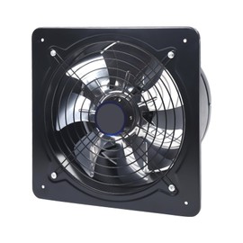 Explosion Proof Fan 12'' Utility Blower Fan, 125W Wall Mounted Air Blower Fan Garage Kitchen Axial Fan, 2800RPM Industrial Ventilation Extractor Fan, Paint Booth Exhaust Fan (12in-125W)