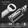 4-in-1 Multi-function 304 Stainless Steel Peelers & Corer Set for