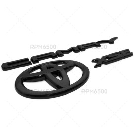Toyota 2018 - 2022 TOYOTA CAMRY XSE GLOSS BLACK OUT EMBLEM OVERLAY COVER KIT