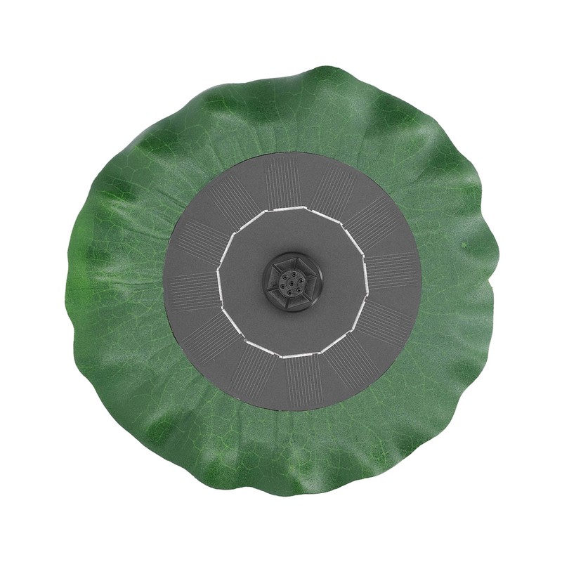 Lotus Leaf Floating Fountain Low Water Protection ABS Floating Solar