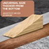 Silginnes Wooden Door Stoppers - Handmade Acacia Wood Door Wedge