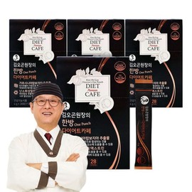 김오곤원장의 한방(One-Punch) 다이어트 카페 (4B/112포) Dr. Kim O-gon's Herbal (One-Punch) Diet Cafe (4B/112 Packs)
