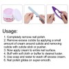 Set Herramienta de manicura De Uñas, Nail Art Buffing Cream