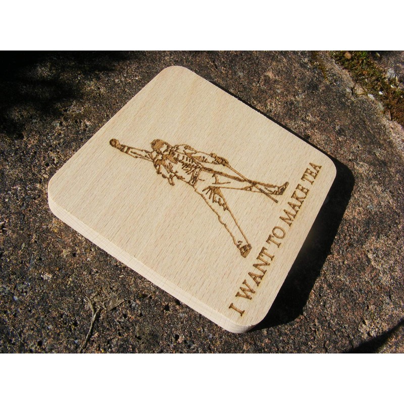 Queen Freddie Mercury Coaster Drink Mat Engraved Present Gift (Standing