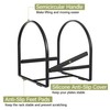 Delamu 4 Pack Plate Organizer for Cabinet Plate Rack Holder