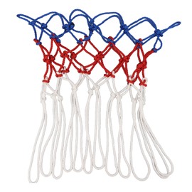 Basketball Net Professional Basketball Net Replacement Polyester All Weather Anti Whip Basketball Net for Training Match