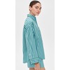 Madewell Women's Boxy Button-Up Shirt in Stripe, Bayside Stripe Cool