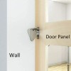 CCJH Stainless Steel Latch Sliding Door Lock for Sliding Barn