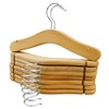 28 Pack Kids Baby Wooden Hangers, Safe and Pollution-Free Natural