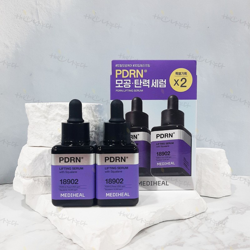 Mediheal PDRN Pore Elasticity Serum 40ml+40ml+gift box special / 메디힐