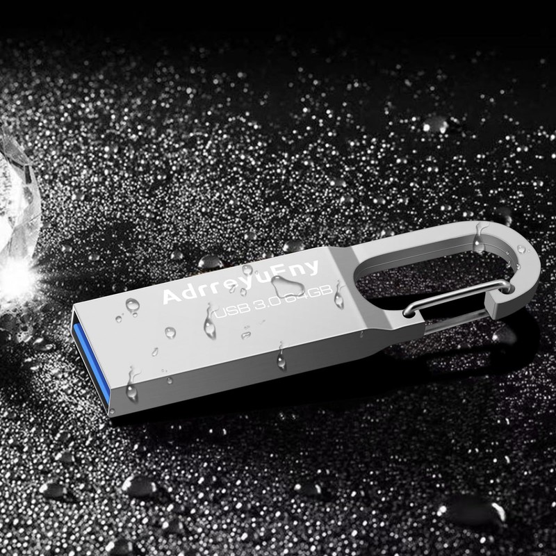 AdrreyuFny 64GB USB 3.0 Flash Drive USB Memory Stick USB