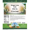 Ginger Lime Cola White Tea (25 tea bags, ZIN: 544112)