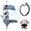 Haishine Auto Carburetor Choke Valve Bracket Solenoid Relay Kit for