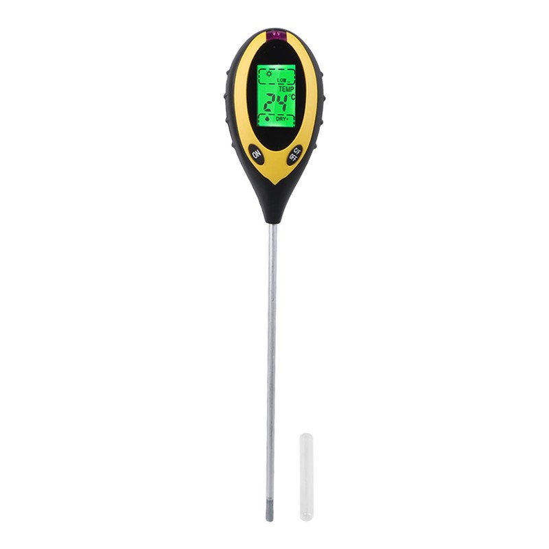 Soil Detector 4 in 1 Moisture Temperature PH Light Accurate