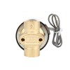 SNS 1/4"NPT DC12V Brass Electric Solenoid Valve Normally Closed Water,