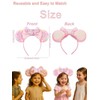 Emotionlin Sequin Ears Headband for Girls & Women – Sparkly