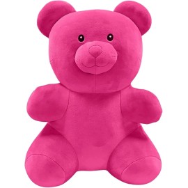 Way To Celebrate Valentine's Day pink Gummy Bear Plush, 16 in, by Way To Celebrate (NWT) Easter