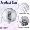 GlikCeil 2 Pcs Disco Ball Pillows Decorative Throw Pillow Sequin