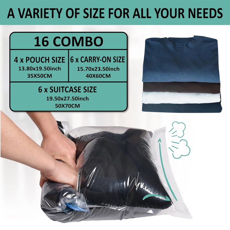 Cozy Essential Compression Bags for Travel - Travel Essentials -