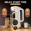 8-in-1 Automatic Nut Milk Maker Machine, 50oz Soy Milk Maker