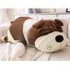 Rniuc Dog Stuffed Animals,Brown 17.7in Puppy Plush Plushies Cute Dog