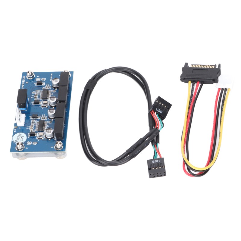 9 Pin USB Header 1 Male to 4 Female Extension