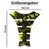 Gel Neon Tank Pad Motorcycle 3D Gloss Universal Tank Sticker