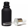Meliars Gotero 15 Ml Frasco Negro Matizado Bulboplata (10 Pzs)