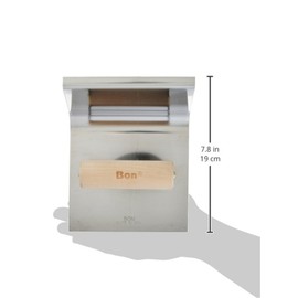 Bon Tool 22-815 Epoxy Base Tool - Ss 6" X 6" - 1" Rad 4" Lip Wood Handle