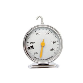ANCLLO Oven Thermometer Stainless Steel Kitchen Household Baked Goods Thermometer high Temperature Oven Temperature Resistant Oven Temperature Gauge