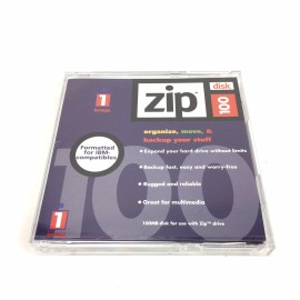 Iomega ZIP 100 PC Formatted 100Mb ZIP Disk With Jewel Case