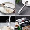 2PCS Coffee Scoop with Bag Clip, Stainless Steel Coffee Measuring
