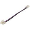 ABI 10mm 6-Inch 4-Wire Solderless Flexible Coupler for 5050 RGB