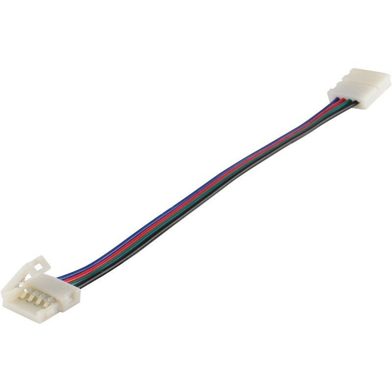 ABI 10mm 6-Inch 4-Wire Solderless Flexible Coupler for 5050 RGB