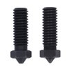 2PCS 3 Hole Nozzles Hardened Steel Nozzle Fit 1.75mm Filament