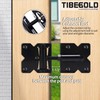 Self Closing Gate Hinges, Heavy Duty Hardware for Outdoor Vinyl/Woodn