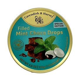 Cavendish and Harvey Filled Mint Choco Drops 130gm