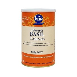 Krio Krush Sweet Basil Leaves 150 g