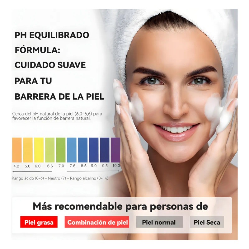 Limpiador Facial Vgo 2 En 1 Máscara De Barro Y