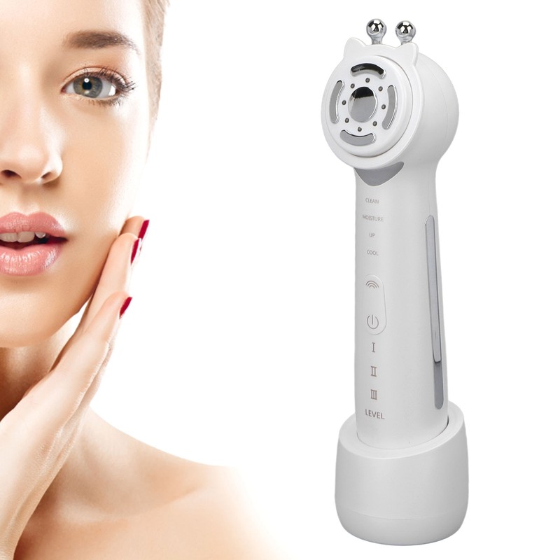 Ultrasonic Facial Cleansing Beauty Machine Household LED Skin Rejuvenation Lifting