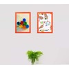 Picture Frame for A4 Photo Orange Frame MDF Photo Frame