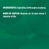 Espirulina | Alga Espirulina Pura | 160 Capsulas | Antioxidante