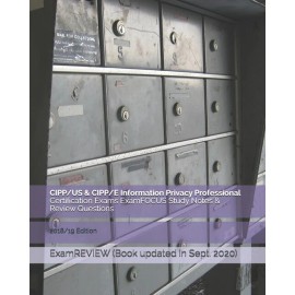 Cipp/Us & Cipp/E Information Privacy Professional Certification Exams Examf...