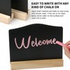 Nagoyuki 12PCS Mini Chalkboard Signs Kitchen Notes Chalk Boards Small
