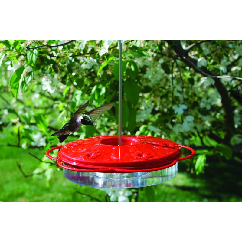 Woodlink WLH1 12 -Ounce Plastic Hummingbird Feeder