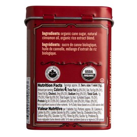 Clawhammer Organic Mints Hot Cinnamon | Cane Sugar, Natural Flavors, No Artificial Colors or Sweeteners | Kosher, Vegan, Gluten Free | Aspartame & Xylitol Free | 30 Count Tin (Pack of 12)