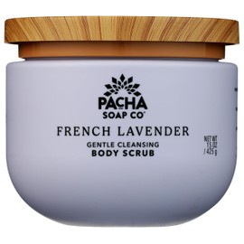 PACHA SOAP French Lavender Body Scrub, 15 OZ