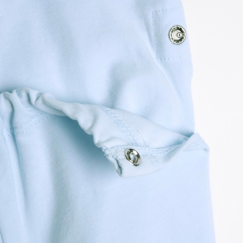 Chicco, Lightweight and soft cotton romper for newborns with practical