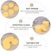 Healeved Face Cleaning Sponge Set 10pcs Gentle Makeup Remover Sponges